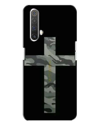 Чехол для Realme X3 с картинкой «Милитари Крест»