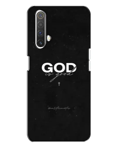 Чехол для Realme X3 с картинкой «GOD — Бог над всем»