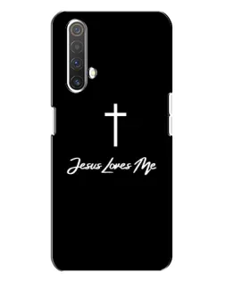 Чехол для Realme X3 с картинкой «Иисус любит тебя»