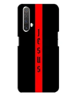 Чехол для Realme X3 с картинкой «Красная линия веры»