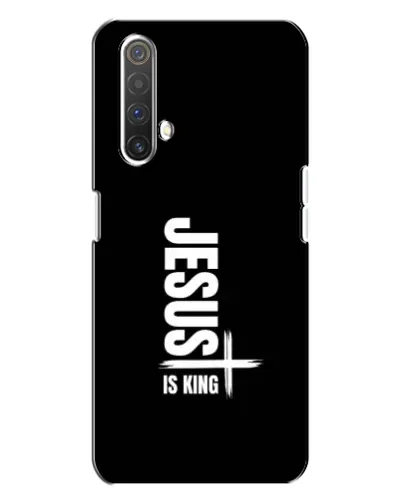 Чехол для Realme X3 с картинкой «Вертикаль веры Jesus»