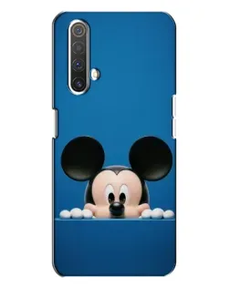Чехол для Realme X3 с картинкой «Микки выглядывает»