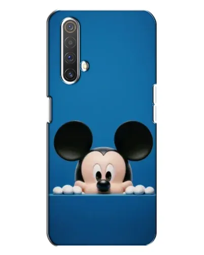 Чехол для Realme X3 с картинкой «Микки выглядывает»