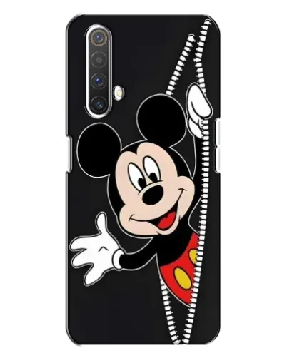 Чехол для Realme X3 с картинкой «Микки раздвигает стены»