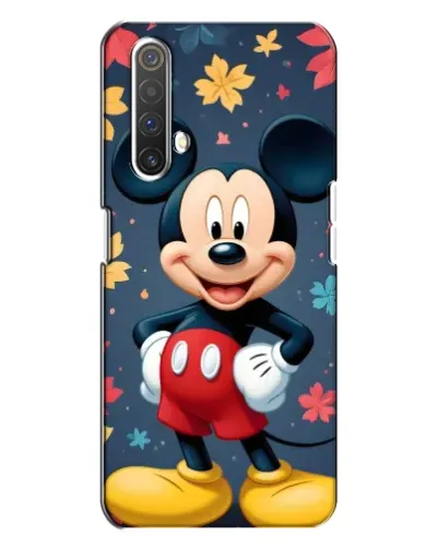 Чехол для Realme X3 с картинкой «Осенний Mickey Mouse»