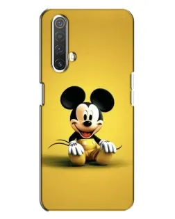 Чехол для Realme X3 с картинкой «Микки на желтом»