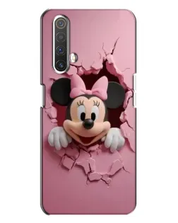 Чехол для Realme X3 с картинкой «Минни сквозь стену»
