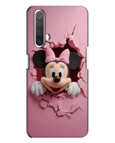 Чехол для Realme X3 с картинкой «Минни сквозь стену»