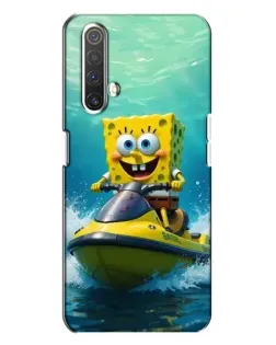 Чехол для Realme X3 с картинкой «Спанч Боб на гидроцикле» Чехол для Realme X3 с картинкой «Спанч Боб на гидроцикле»