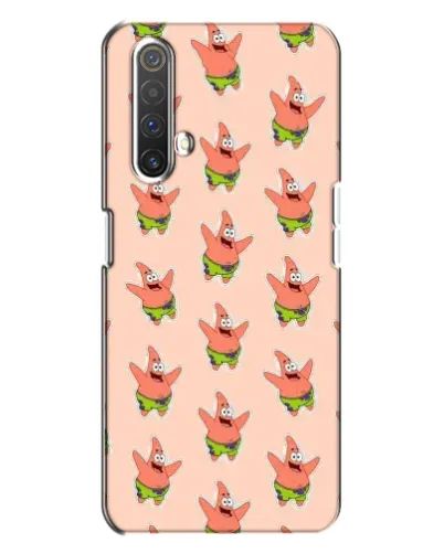 Чехол для Realme X3 с картинкой «Патрик Стар паттерн» Чехол для Realme X3 с картинкой «Патрик Стар паттерн»