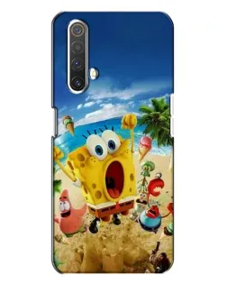 Чехол для Realme X3 с картинкой «Развлечения на пляже»