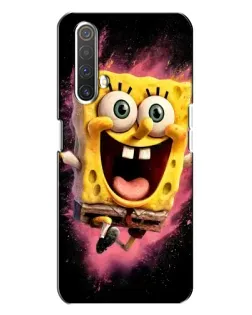 Чехол для Realme X3 с картинкой «Взрывной Спанч Боб»