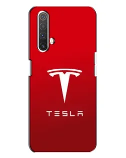 Чехол для Realme X3 с картинкой «Tesla Red Classic»