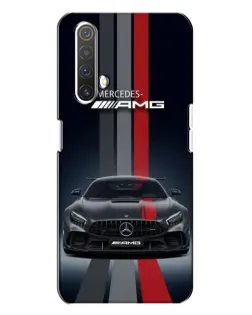 Чехол для Realme X3 с картинкой «Mercedes — белый карбон» Чехол для Realme X3 с картинкой «Mercedes — белый карбон»