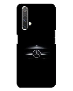 Чехол для Realme X3 с картинкой «Mercedes — абстрактные линии»