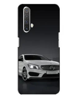 Чехол для Realme X3 с картинкой «Mercedes AMG GT Silver»