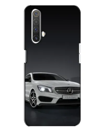 Чехол для Realme X3 с картинкой «Mercedes AMG GT Silver»