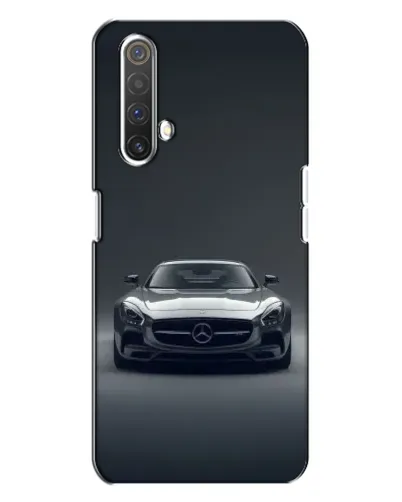 Чехол для Realme X3 с картинкой «Mercedes на черном»