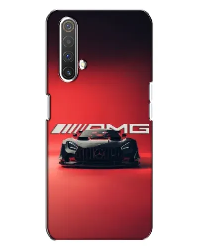 Чехол для Realme X3 с картинкой «Mercedes AMG — красная линия»
