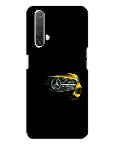Чехол для Realme X3 с картинкой «Mercedes — ретро стиль»