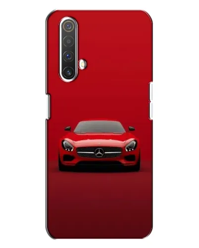 Чехол для Realme X3 с картинкой «Красный Mercedes AMG»