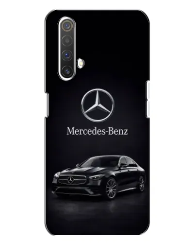 Чехол для Realme X3 с картинкой «Mercedes — решетка радиатора»