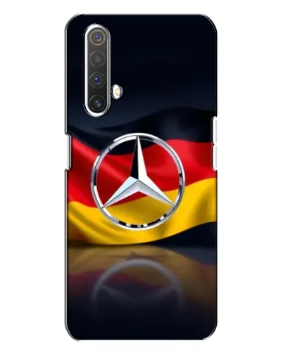Чехол для Realme X3 с картинкой «Mercedes — флаг Германии»