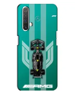 Чехол для Realme X3 с картинкой «Mercedes AMG Petronas»