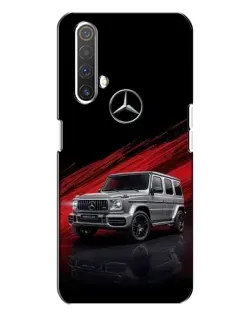 Чехол для Realme X3 с картинкой «Mercedes G-Class красный»