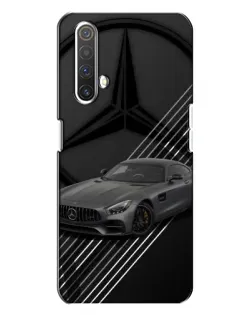 Чехол для Realme X3 с картинкой «Mercedes AMG — графика»