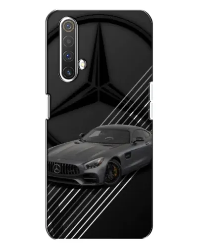 Чехол для Realme X3 с картинкой «Mercedes AMG — графика»