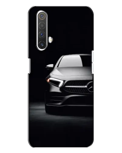 Чехол для Realme X3 с картинкой «Свет фар Mercedes»