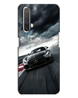 Чехол для Realme X3 с картинкой «Гоночный Mercedes AMG»