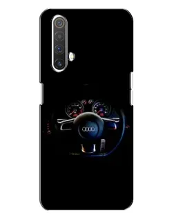Чехол для Realme X3 с картинкой «Салон Audi — руль» Чехол для Realme X3 с картинкой «Салон Audi — руль»