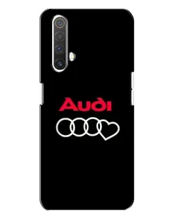 Чехол для Realme X3 с картинкой «Логотип Audi Heart»