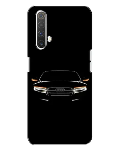Чехол для Realme X3 с картинкой «Audi — ночной контур»