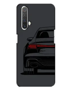 Чехол для Realme X3 с картинкой «Задняя часть Audi — арт»