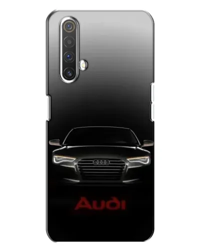 Чехол для Realme X3 с картинкой «Audi — градиентный контур»