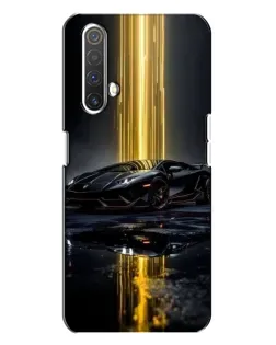 Чехол для Realme X3 с картинкой «Ночной Lamborghini драйв»