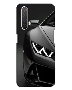 Чехол для Realme X3 с картинкой «Lamborghini фары детализация»