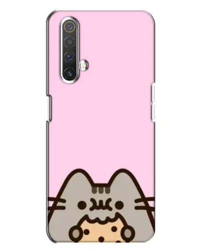 Чехол для Realme X3 с картинкой «Pusheen и печенье» Чехол для Realme X3 с картинкой «Pusheen и печенье»