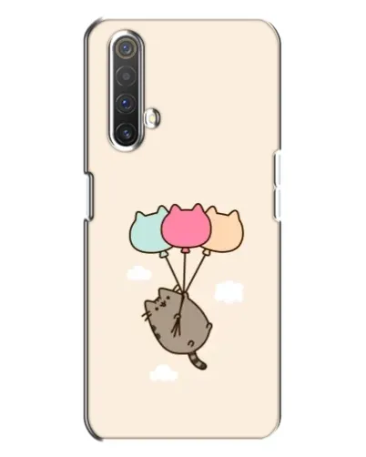 Чехол для Realme X3 с картинкой «Пушин на шариках» Чехол для Realme X3 с картинкой «Пушин на шариках»