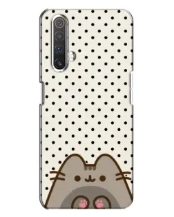 Чехол для Realme X3 с картинкой «Пушин в горошек»
