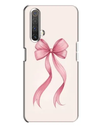 Чехол для Realme X3 с картинкой «Розовый бант»