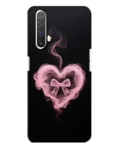 Чехол для Realme X3 с картинкой «Дымчатое сердце»