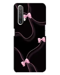 Чехол для Realme X3 с картинкой «Розовые ленты»