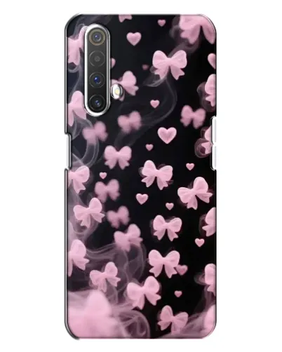Чехол для Realme X3 с картинкой «Неоновое кружево»