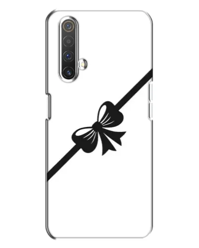 Чехол для Realme X3 с картинкой «Диагональный бант»