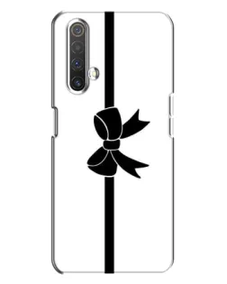 Чехол для Realme X3 с картинкой «Вертикальный бант»