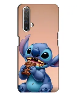 Чехол для Realme X3 с картинкой «Стич ест шоколад» Чехол для Realme X3 с картинкой «Стич ест шоколад»